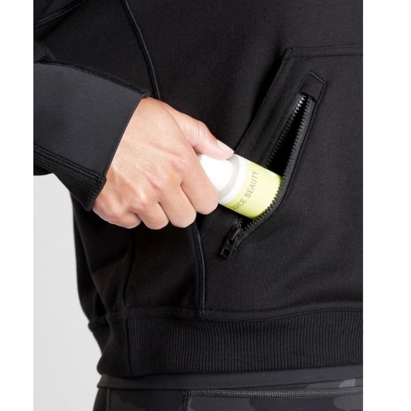 Host Pick !! Athleta black recover hoodie. NWTs - Picture 4 of 14